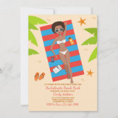 Bask Dans Le Soleil 2 Bachelorette Invitation (Devant)