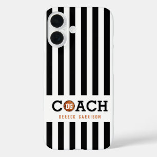 Baskeball Coach Cool Sports Gifts iPhone 16 Hoesje