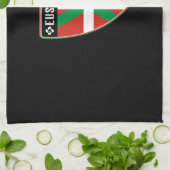 Baskenland Euskadi Theedoek (Gevouwen)