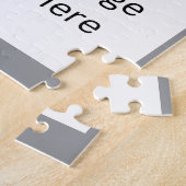 Basket-ball 4 Photo Collage Jigsaw Puzzle Gris (Côté)