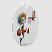 Basket-ball branché. Équipe. Amis. Famille (devant)