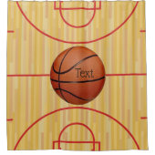 Basket-ball Conception Douche rideau (Devant)