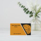 Basket-ball de cartes de visite (Debout devant)