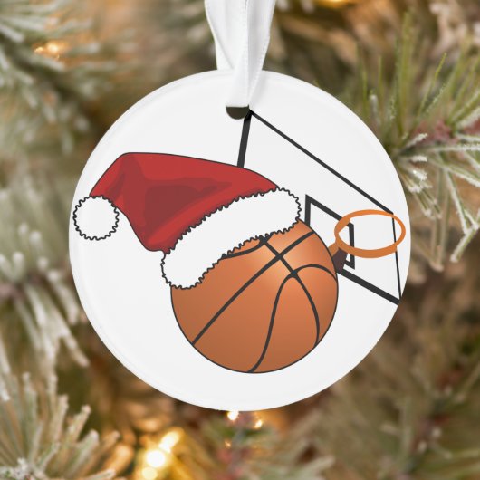 Basket-ball et cerceau de Noël (Arbre)