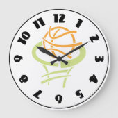 Basket-Ball Et Horloge (Recto)