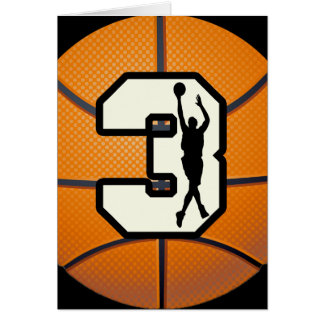 Basket-ball et joueurs du numéro 3