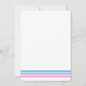 Basket Ball Genre Reveillez Invitation (Dos)