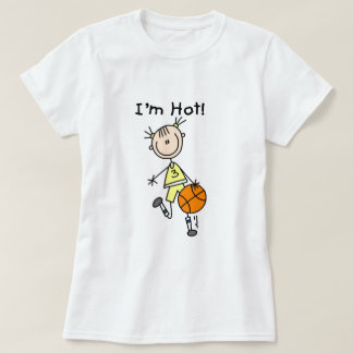 Basket-ball je suis T-shirts et cadeaux chauds