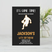 Basket-ball Jouer Invitations d'anniversaire (Debout devant)