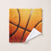 Basket-Ball Orange Pimply, Serviettes De Bain (Gant de toilette)