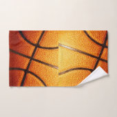 Basket-Ball Orange Pimply, Serviettes De Bain (Serviette à main)
