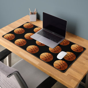 Basket-ball Orange Traditionnel, Mat De Bureau