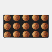 Basket-ball Orange Traditionnel, Mat De Bureau (Recto)