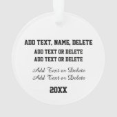 Basket-ball ORNAMENT (dos)