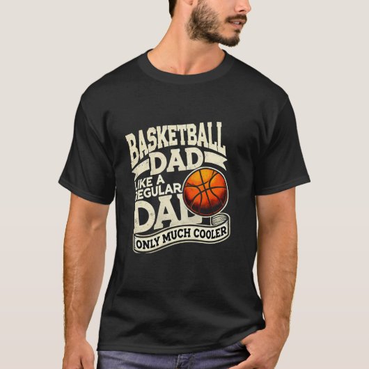 Basket-ball Papa Père aime Basket-ball T-shirt (Devant)