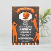 Basket-ball personnel Invitation anniversaire Spor (Debout devant)