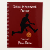 Basket-ball - Planificateur scolaire - HAMbyWG (Devant)