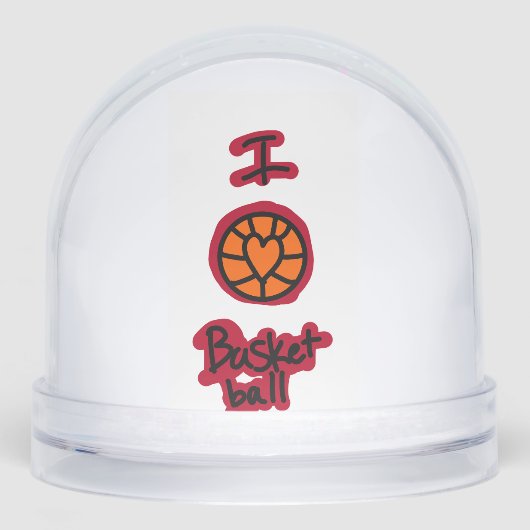 basket ball snow globe (Avant)