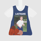 Basket-ball Sport Jersey Blue avec photo (dos)