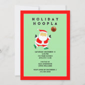 Basket-ball Sports Invitations de vacances (Devant)