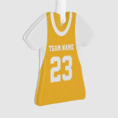 Basket-ball Sports Jersey Gold (devant)