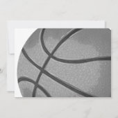 Basket-ball Sports Première Invitation d'anniversa (Dos)