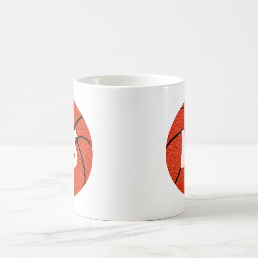 Basket-ball sur mesure Mug (Centre)