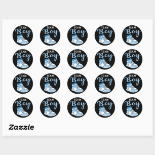 Basket Ball Team Garçon genre révéler Stickers