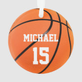 Basket-ball Votre nom (dos)