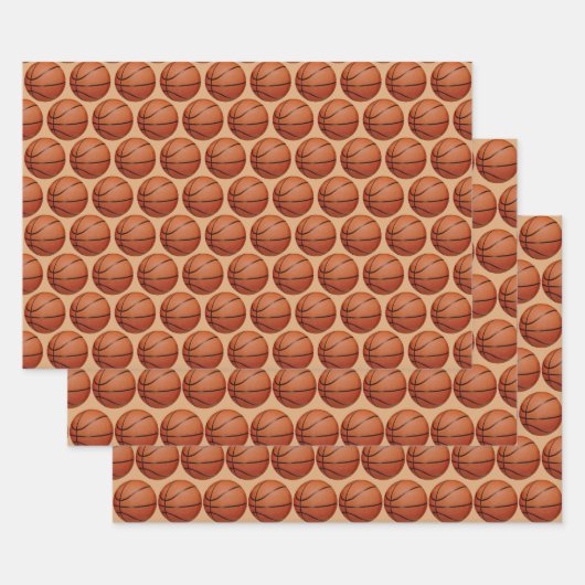 Basket Basket Sport Design Ensembles de papier à e (Lot)