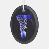 Basket Bleu Ornements de Noël (Avant gauche)