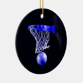 Basket Bleu Ornements de Noël (Droite)