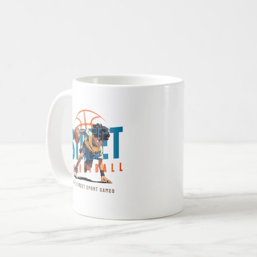 Basket de rue | 11# Mug classique (Devant gauche)