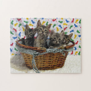 Basket-ful of Tabbies - Puzzle