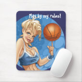 Basket Gir Pin-up Muismat (Met muis)