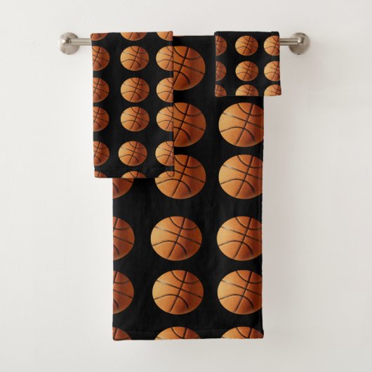 Basket Orange Sur Noir, (En situation)