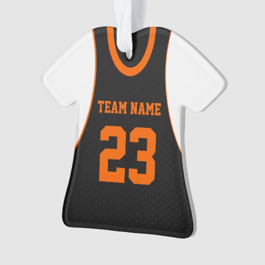Basket Sport Jersey Orange (devant)