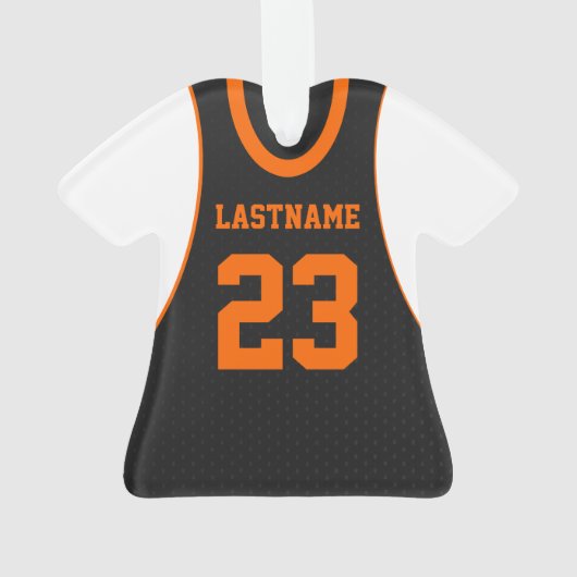 Basket Sport Jersey Orange (dos)