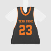 Basket Sport Jersey Orange (devant)