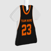 Basket Sport Jersey Orange (devant)