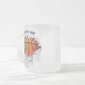Basket tordu Frosted Glass Mug (Devant gauche)