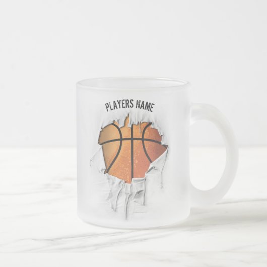 Basket tordu Frosted Glass Mug (Droit)