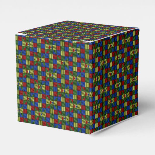 Basket Weave Bedankdoosjes (Voorkant Zijde)