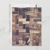 Basket Weave Briefkaart (Voorkant / Achterkant)