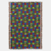 Basket Weave Deken (Voorkant Verticaal)