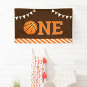 Basketbal 1e verpartij spandoek (Insitu)