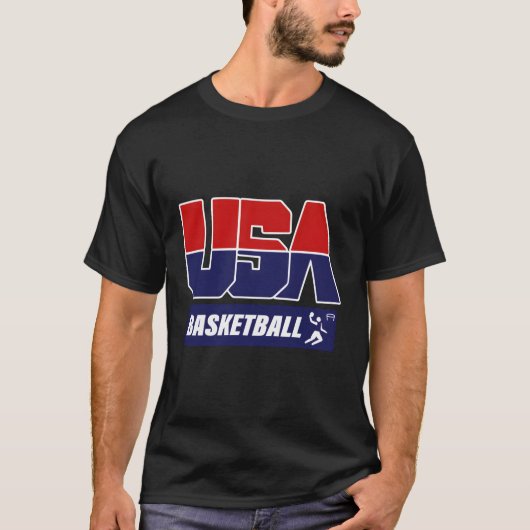 Basketbal 2021 Verenigde Staten T-shirt (Voorkant)