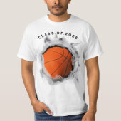 Basketbal 2025 t-shirt (Voorkant)