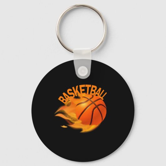 Basketbal 2 sleutelhanger (Voorkant)