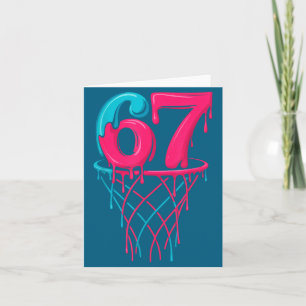 Basketbal 67 6 7 Zeven Drip Zes Gen Alpha Pret Kaart